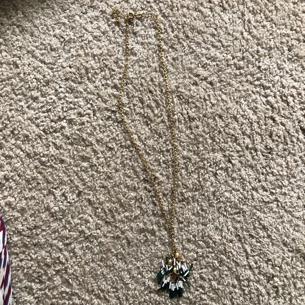 J crew long necklace